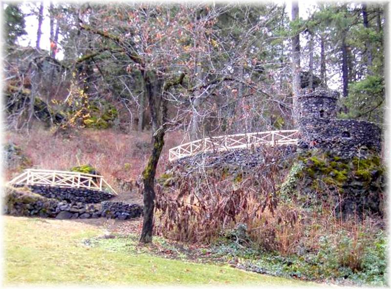 The restored Castle Overlook shows the progress that has been made so far.