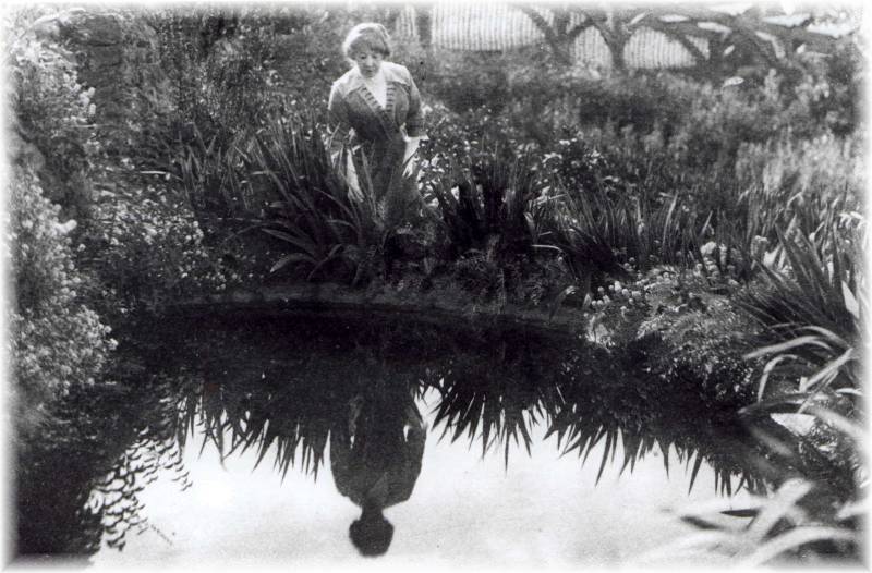 Reflection pond.