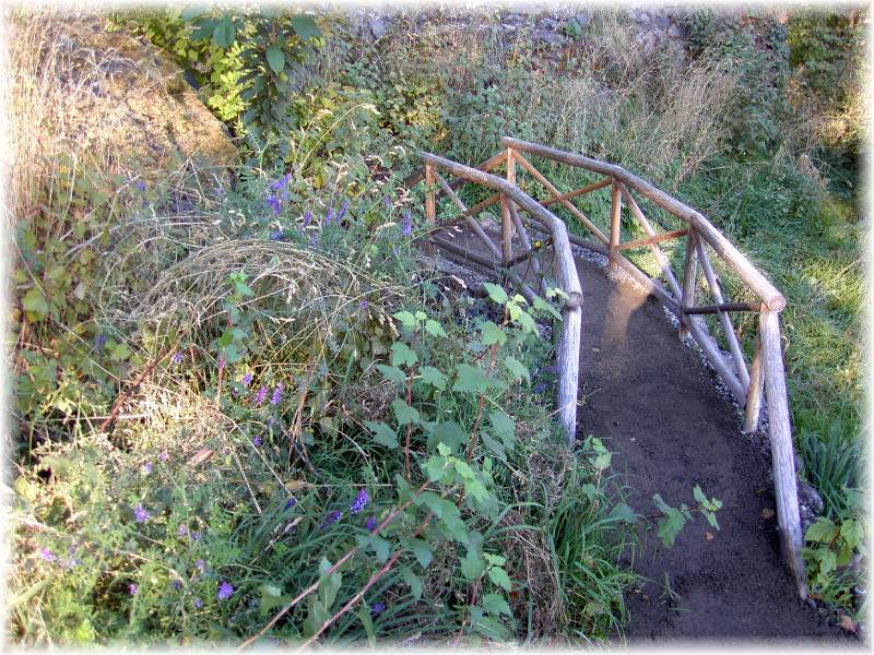 Footpath bridge.