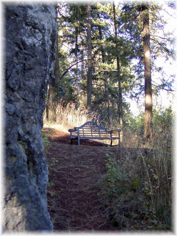 Upper bench.